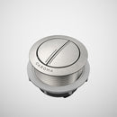 Caroma Urbane II Wall Faced Close Coupled Flush Button - Brushed Nickel 687071BN - Special Order