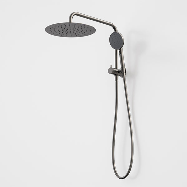 Caroma Urbane II Compact Twin Shower Gunmetal 99632GM3A
