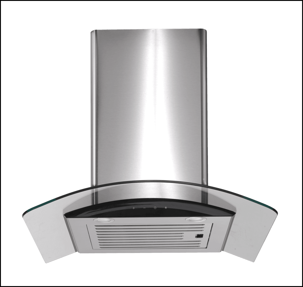 Venini V-Rgt6 60Cm Curved Glass Canopy Rangehood Rangehoods