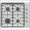 Westinghouse Whg640Sc 60Cm 4 Burner Natural Gas Cooktop - Clearance Stock