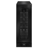 Artusi AWC18BV Single Zone Wine Cooler, 18 Bottle, Reversible Door, Matte Black