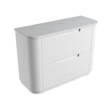 Aulic 1200mm Curva Floorstanding Vanity with Solid Surface Top Cato Top CA57-1200-ST26FT Vanity Units