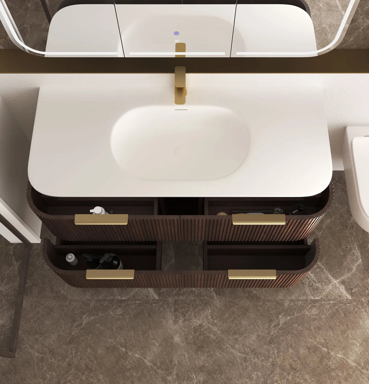 Otti Havana Woodland Oak Freestanding Vanity