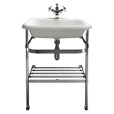 Abey Burlington 132107 Classic Basin With Stainless Wall Stand Basins
