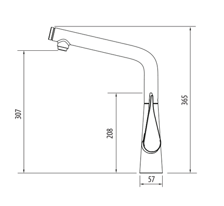 Hansgrohe 14883003 Metris Select 320 Right Angle Kitchen Mixer Tap Taps