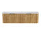 Fienza 150US-C Minka Curved Scandi Oak 1500 Wall Hung Cabinet - Special Order