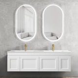 Otti Hampton Mark II Wall Hung Vanity - Satin White