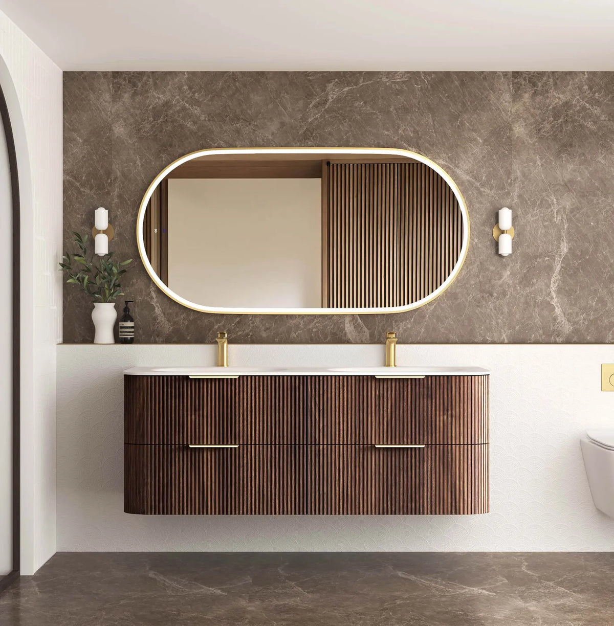 Otti Havana Woodland Oak Freestanding Vanity