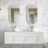 Otti Hampton Mark II Wall Hung Vanity - Satin White