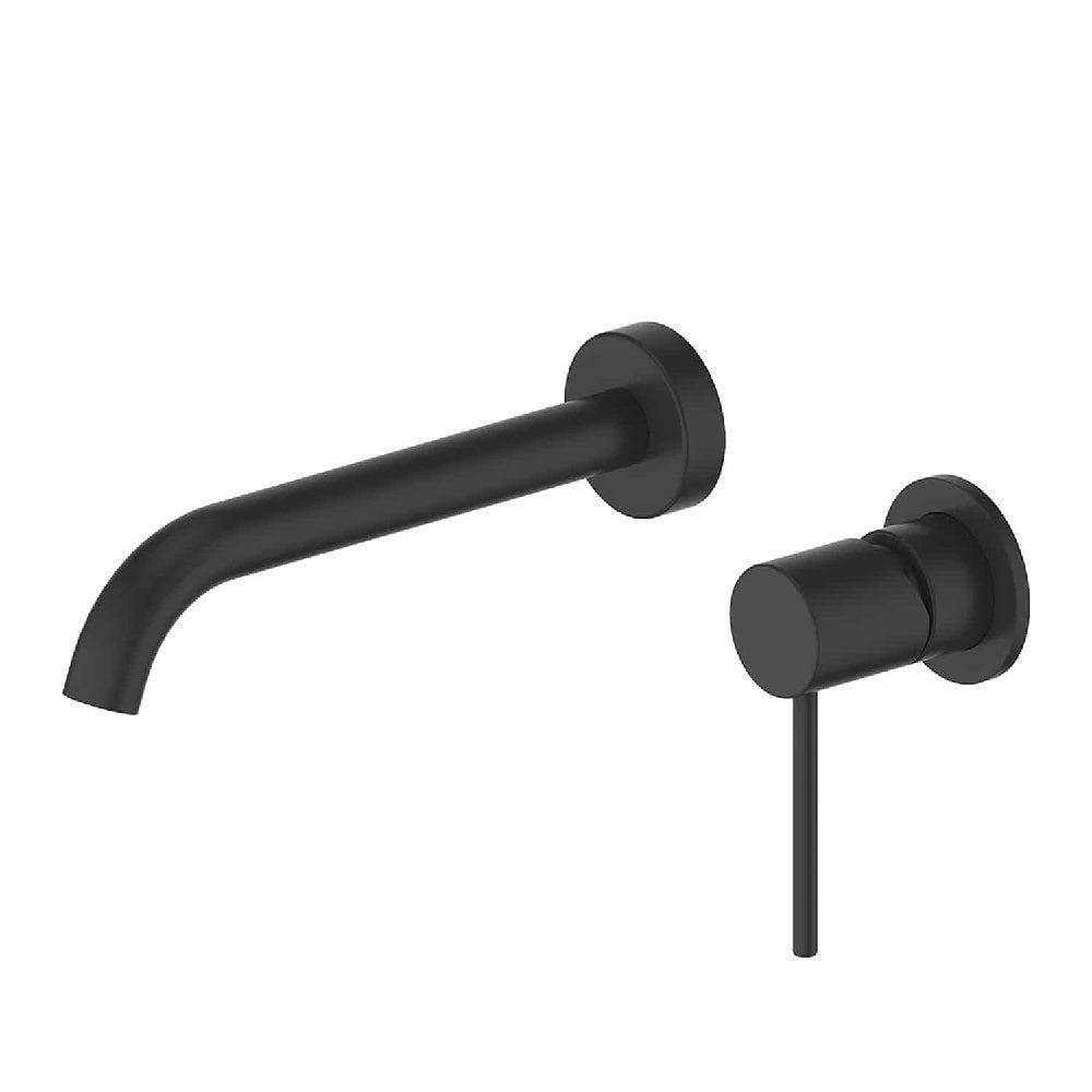 Greens Gisele Wall Basin Mixer, Matte Black, 18402527
