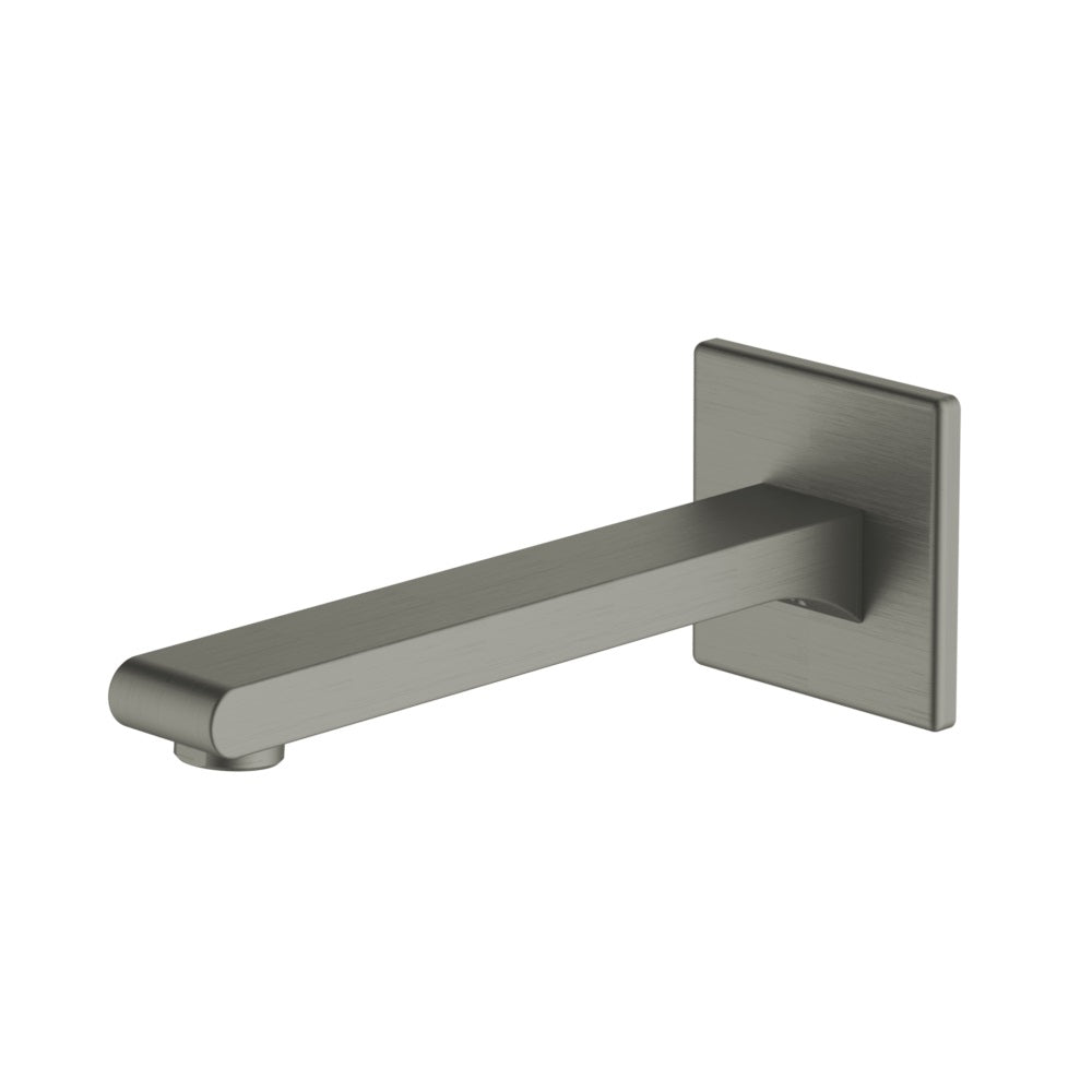 Abey Park Avenue Straight Basin Spout, Gunmetal, 1BS-S-GM
