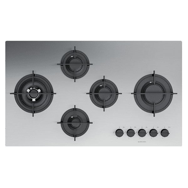 Barazza 1Pmd95 90Cm Stainless Steel Gas Cooktop. - Order In Cooktop