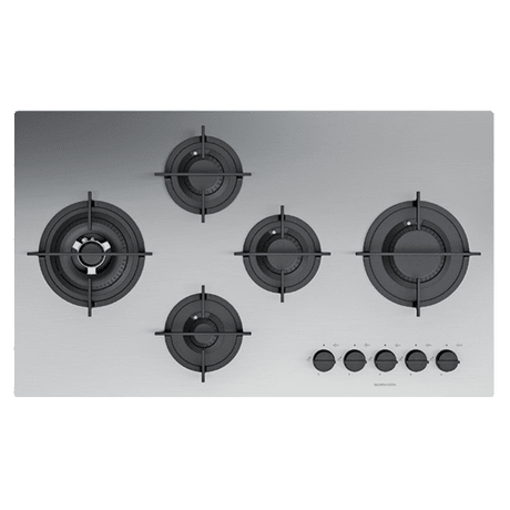 Barazza 1Pmd95 90Cm Stainless Steel Gas Cooktop. - Order In Cooktop
