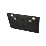Schweigen UM1390-6BSP 60cm Silent Undermount Rangehood, 1600m3/hr, Matte Black