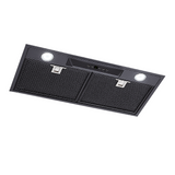 Schweigen UM1170-6BSP 60cm Silent Undermount Rangehood, 1600m3/hr, Matte Black