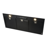 Schweigen UM1390-9BSP 90cm Silent Undermount Rangehood, 1600m3/hr, Matte Black