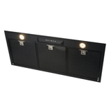 Schweigen UM1390-9BSE 90cm Silent Undermount Rangehood, 3200m3/hr, Matte Black
