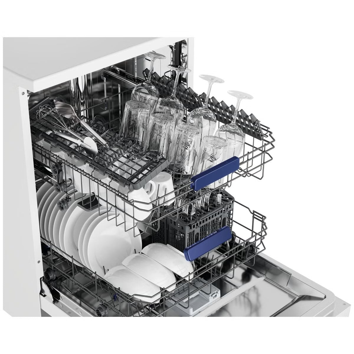 Westinghouse WSF6602WC 60cm Stainless Steel 14 Place Freestanding Dishwasher - Factory Seconds