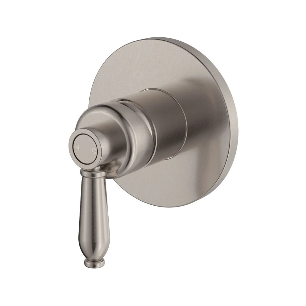 Fienza 202101NN-LF Eleanor Wall Mixer, Brushed Nickel