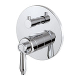 Fienza 202102CC Eleanor Wall Shower Mixer Chrome with Chrome handle
