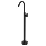 Fienza 221112B-LF Empire Slim Floor Mounted Basin/Bath Mixer Lead Free, Matte Black