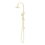 Nero NR221905bBG Mecca Twin Shower with Air Shower - Brushed Gold