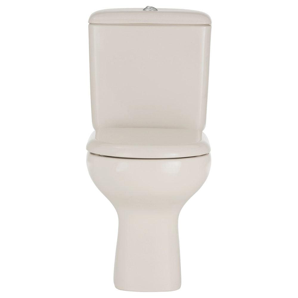 Fienza 122722I Liwa Close-Coupled Toilet Suite, S Trap, Ivory