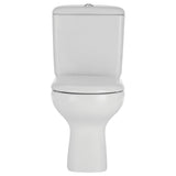 Fienza 222730WR Liwa Close-Coupled Toilet Suite, Right Skew, Alpine White