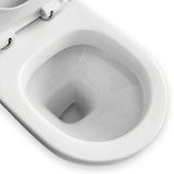 Fienza 222730WL Liwa Close-Coupled Toilet Suite, Left Skew, Alpine White