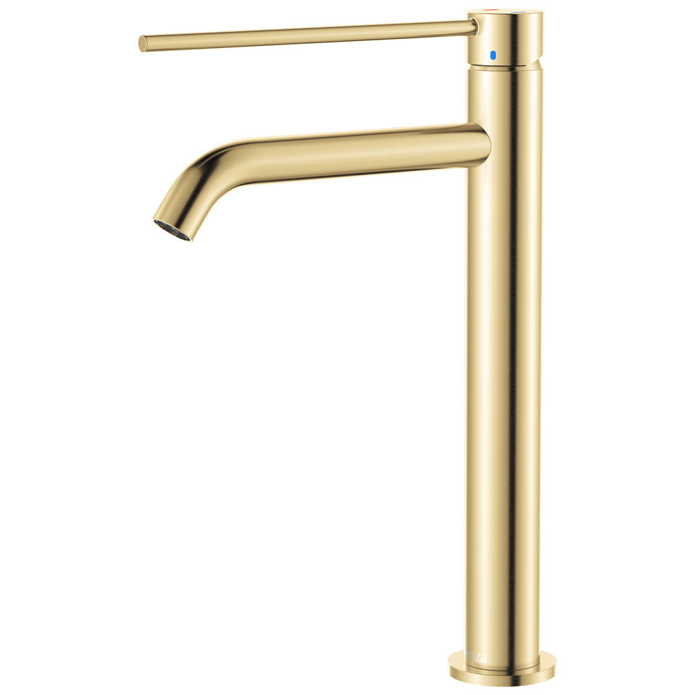 Fienza 228107DUB-LF Kaya Care Tall Basin Mixer, Urban Brass