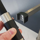 Fienza Kaya 228109B Matte Black Pull Down Mixer Tap Kitchen Taps