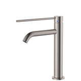 Fienza 228110DBN-LF Kaya Care Medium Basin Mixer, Brushed Nickel
