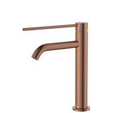 Fienza 228110DCO-LF Kaya Care Medium Basin Mixer, Brushed Copper