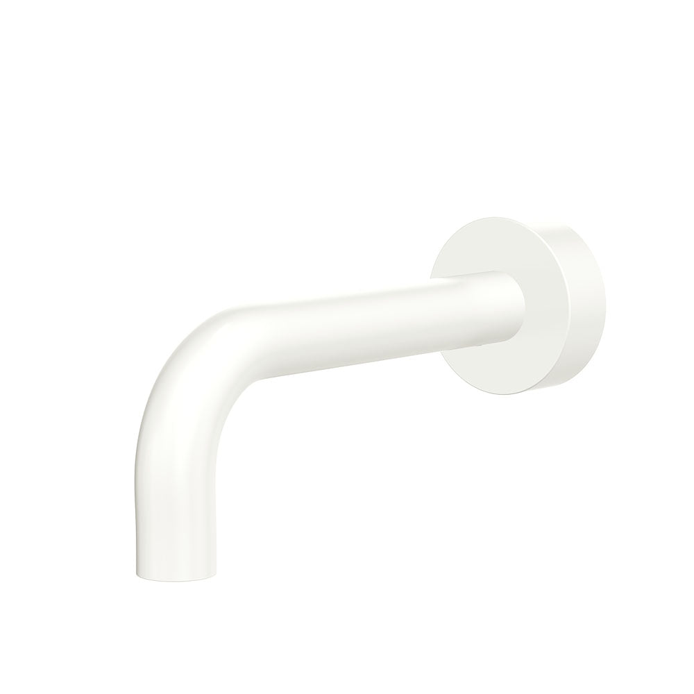 Fienza 228121MW-LF Kaya Basin/Bath Outlet, 130mm, Lead Free, Matte White