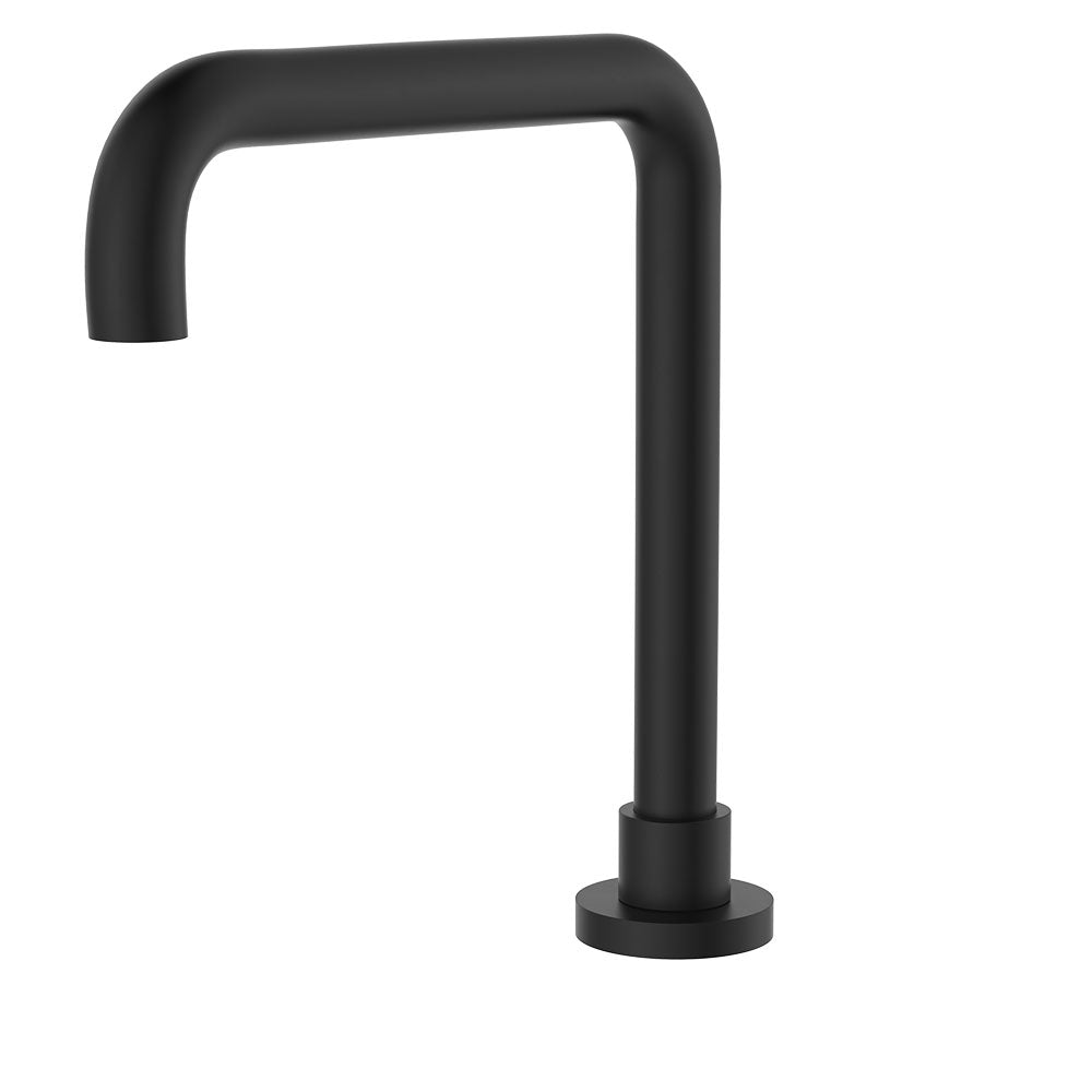 Fienza 228123B-LF Kaya Squareline Hob Outlet, Matte Black