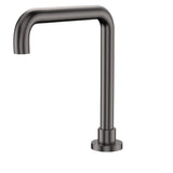 Fienza 228123GM-LF Kaya Squareline Hob Outlet, Gun Metal