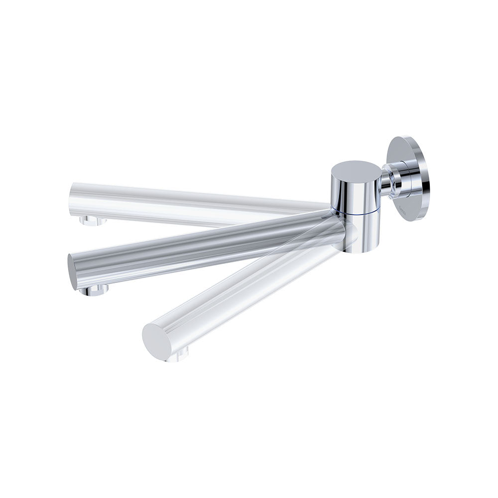 Fienza 228125-LF Kaya Swivel Basin/Bath Outlet, Chrome