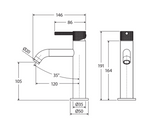 Fienza 231103 Axle Chrome Basin Mixer Mixers