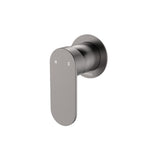 Fienza 234101GM-2-LF Empire Slim Wall Mixer, Round Plate, Lead Free, Gun Metal