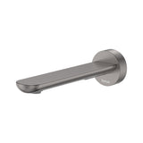 Fienza 234115GM-2-LF Empire Slim Wall Basin/Bath Outlet, 180mm, Round Plate, Lead Free, Gun Metal
