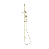 Nero York Twin Shower with Metal Handle Aged Brass NR69210502AB