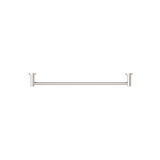 Nero Dolce Single Towel Rail 600mm Brushed Nickel NR2024BN