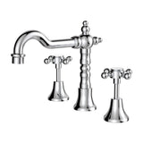 Fienza 336101-LF Lillian Shepherds Crook Basin Set, Chrome