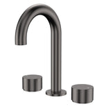 Fienza 338101GM-LF Kaya Round Hob Set Round Taps Gun Metal