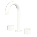 Fienza 338101MW-LF Kaya Round Hob Set Round Taps Matte White