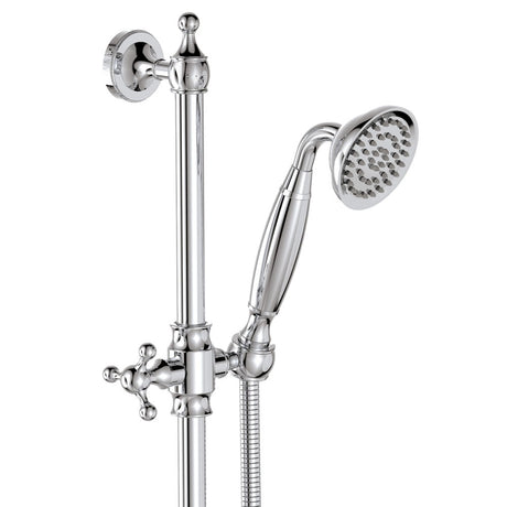 Fienza Lillian Lever Rail Shower Set Chrome 339103 Showers