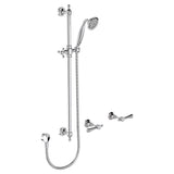 Fienza 339103CC Lillian Lever Rail Shower Set, Chrome Handles, Chrome