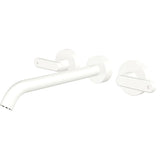 Fienza 344102MW-220-LF Kaya Wall Set, Lever Taps, 220mm, Matte White