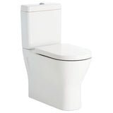 Fienza 385447WA Resort Back-to-Wall Toilet Suite, S Trap, 90-200, with Bottom Inlet, White
