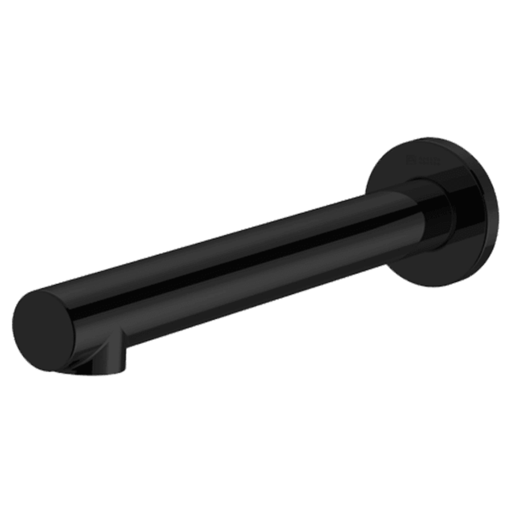 Abey Lucia Straight Basin Spout, Black, 3BS-S-B